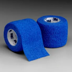 3M 1581B Coban Self-Adherent Wrap Blue 1" x 5 Yards