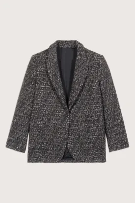 Brown Tweed Lost Blazer