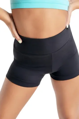 CAPEZIO TB131C HIGH WAISTED SHORT GIRLS