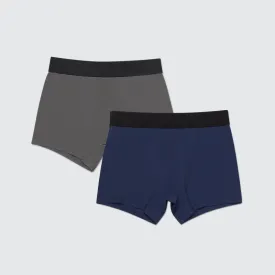 Charcoal/Midnight ANY-WEAR™ Athletic Boxer (2-Pack) | Smart Apparel