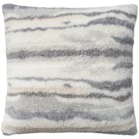 Faux Fur RD520 Blue Pillow