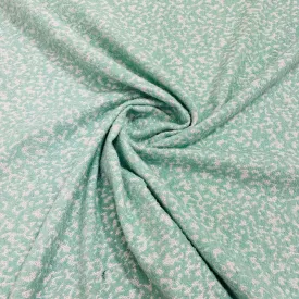 Green With Lurex Tweed Fabric 4