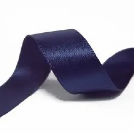 Satiin Ribbon - Navy Blue