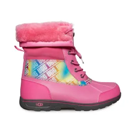 UGG Butte II Chromatic Pink Rose Boots - Youth